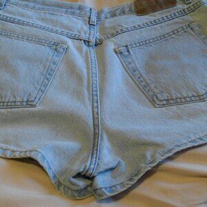 Victoria's Secret denim shorts, light faded blue